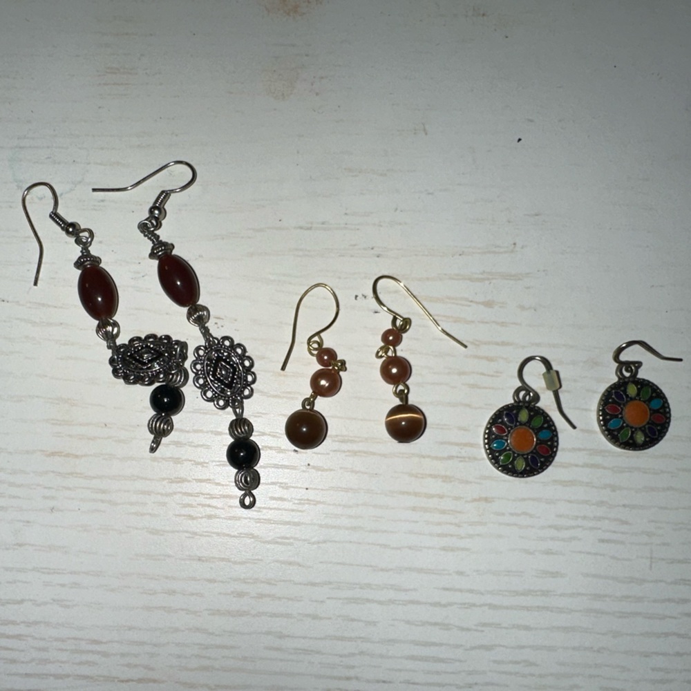 Dangly Earrings!! 1/$12 or 3/$30